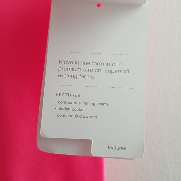 GAP Fit Neon Pink Capri Tights - Picture 10 of 11